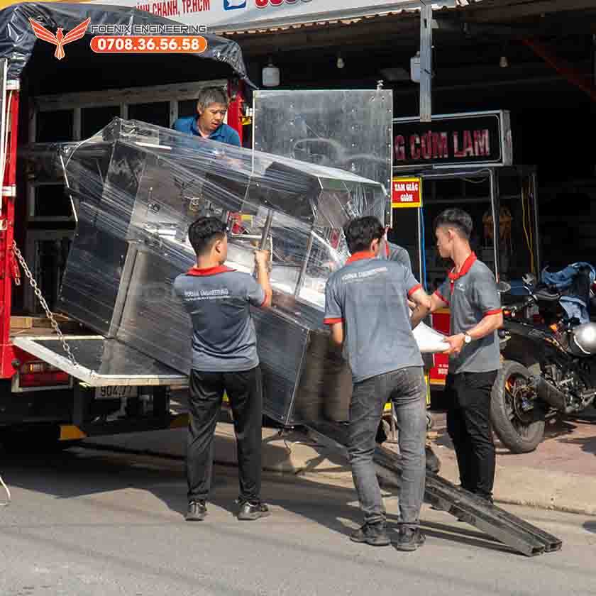 Giao máy làm bánh bao màn thầu