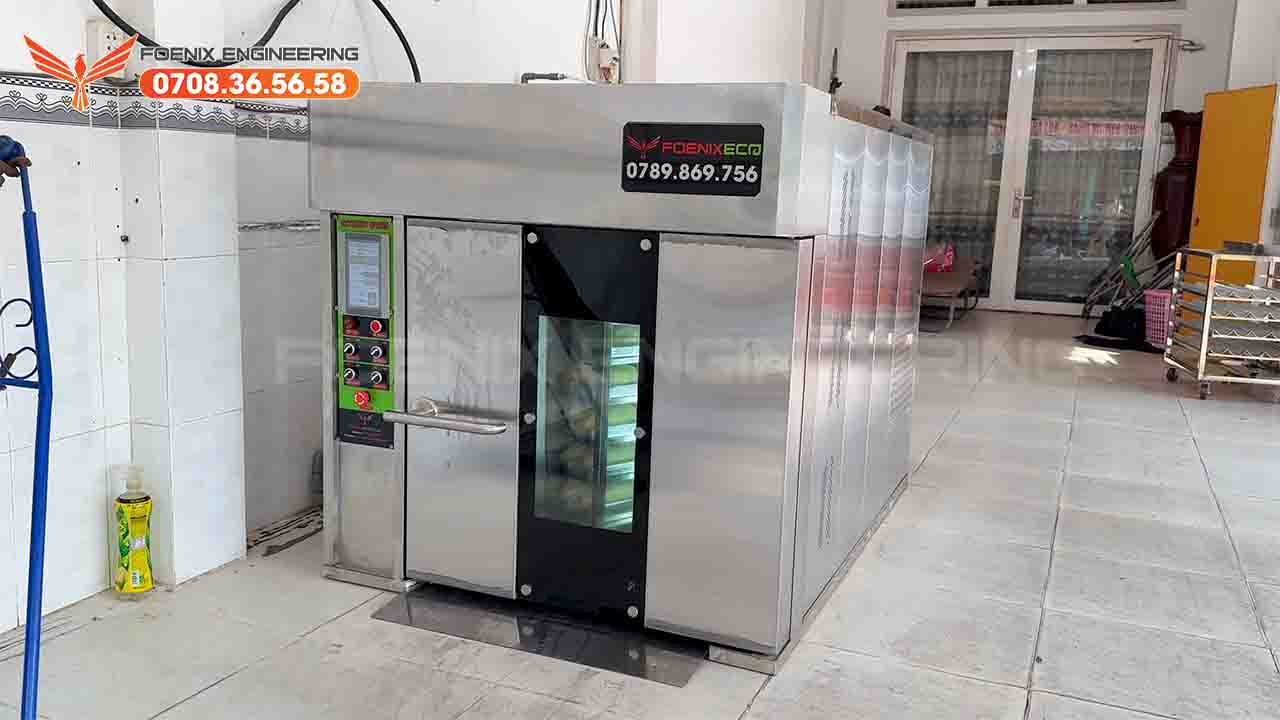 Giá lò xoay 8 khay chuẩn 3B