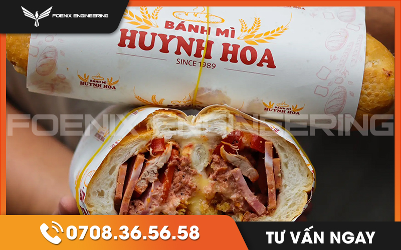 Tiệm bánh mì Huỳnh Hoa thơm ngon khó cưỡng