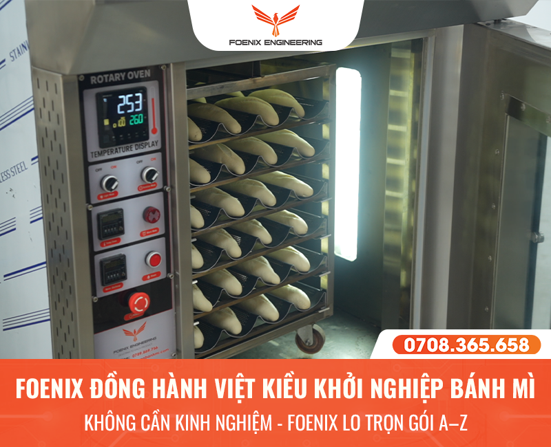 Đơn vị uy tín đồng hành khởi nghiệp bánh mì 