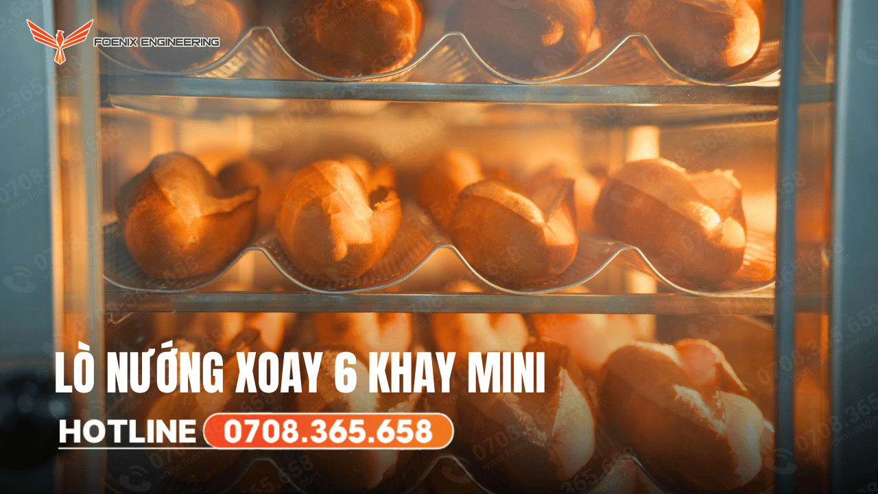 Lò nướng bánh mì mini nướng bánh chuẩn Việt Nam
