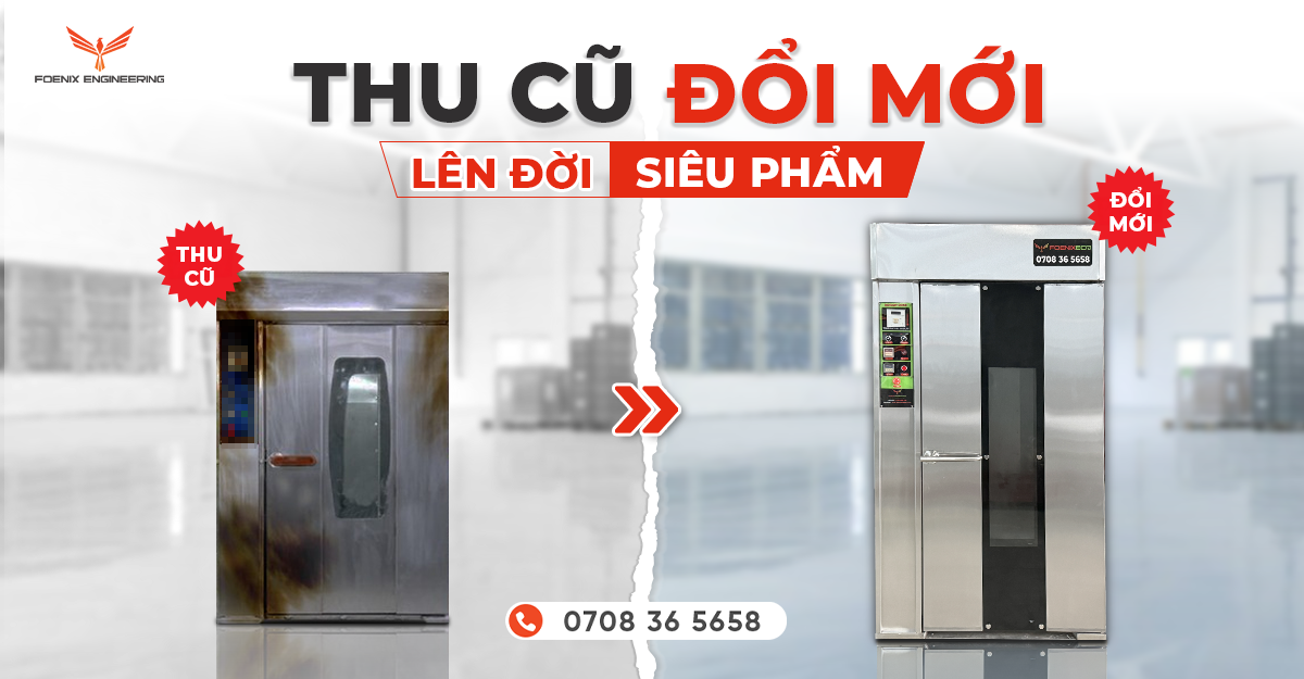 Bán lò nướng bánh mì cũ đổi lò mới tiện ích