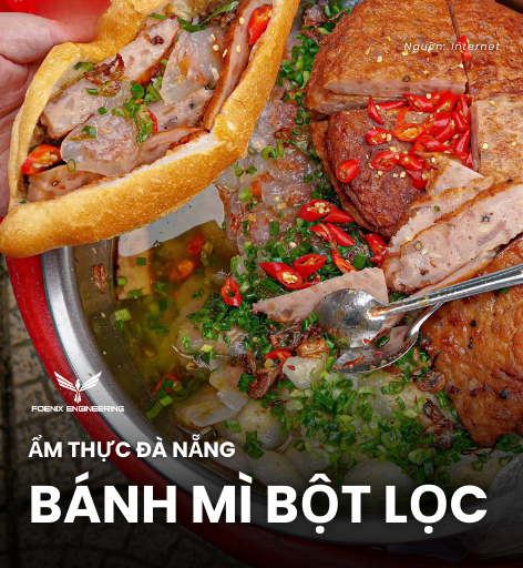 Bánh mì 1 dao Đà Nẵng bột lọc