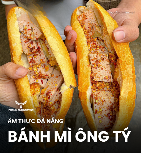 Quán bánh mì 1 dao Đà Nẵng