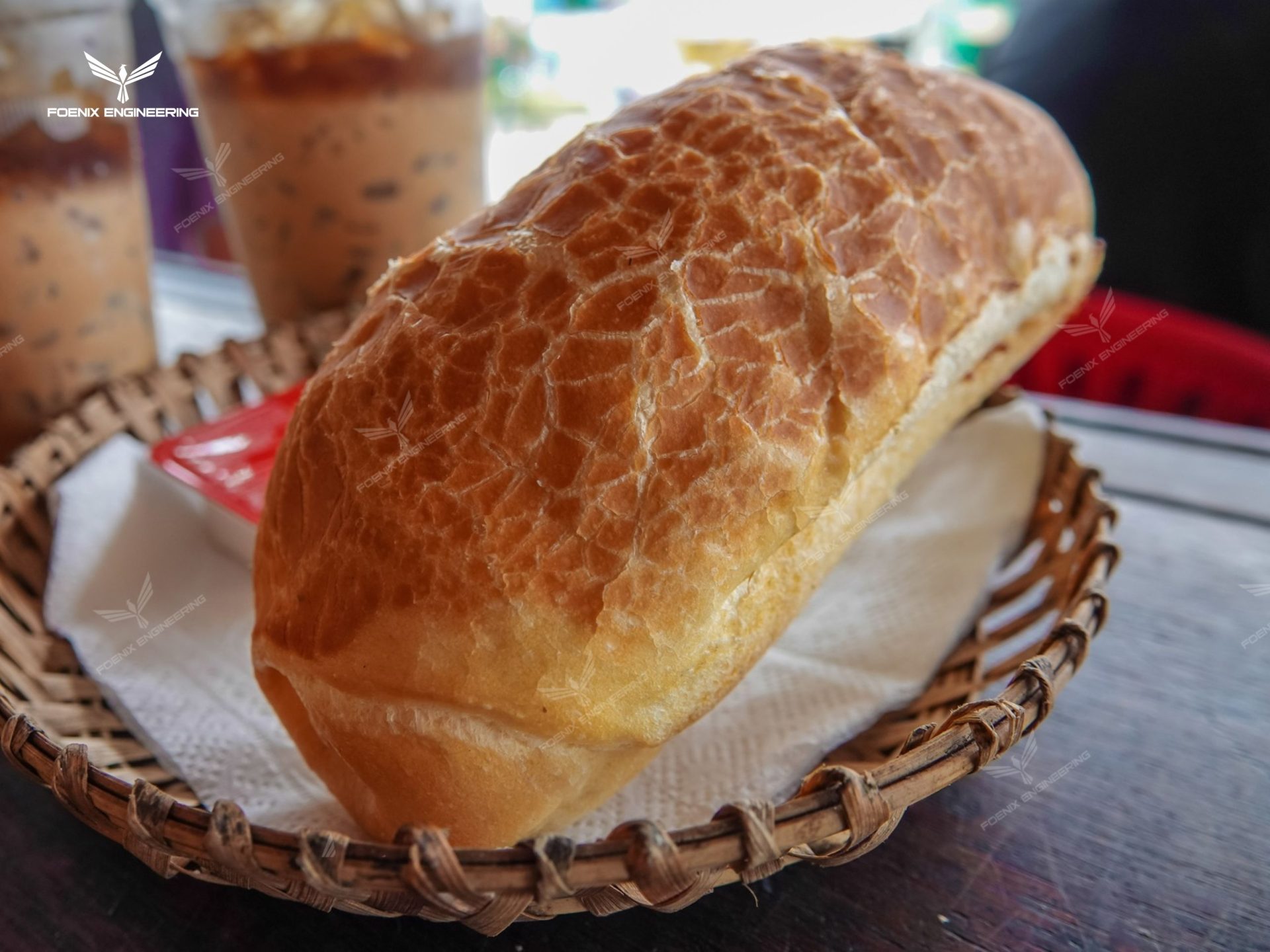 Cận cảnh ổ bánh mì da beo thơm ngon
