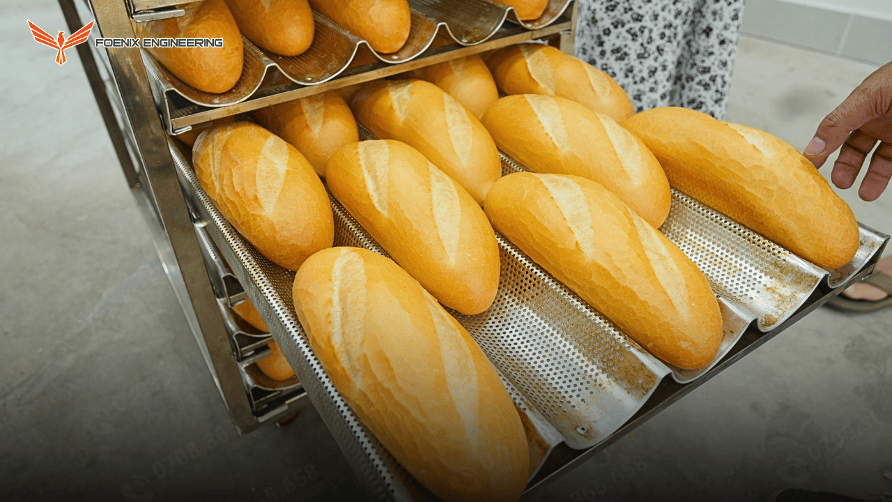 Bánh mì tạo hình đẹp sau khi nướng