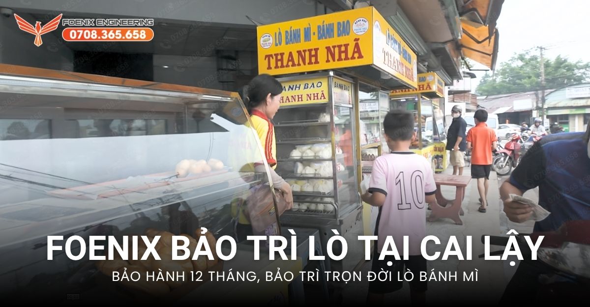 Quy trình bảo trì lò nướng bánh mì