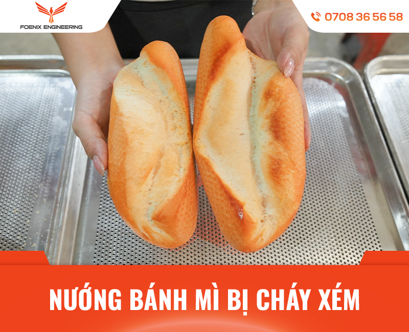 Cách xử lý nướng bánh bị cháy xém