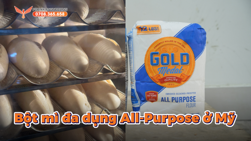 bột mì đa dụng ở mỹ