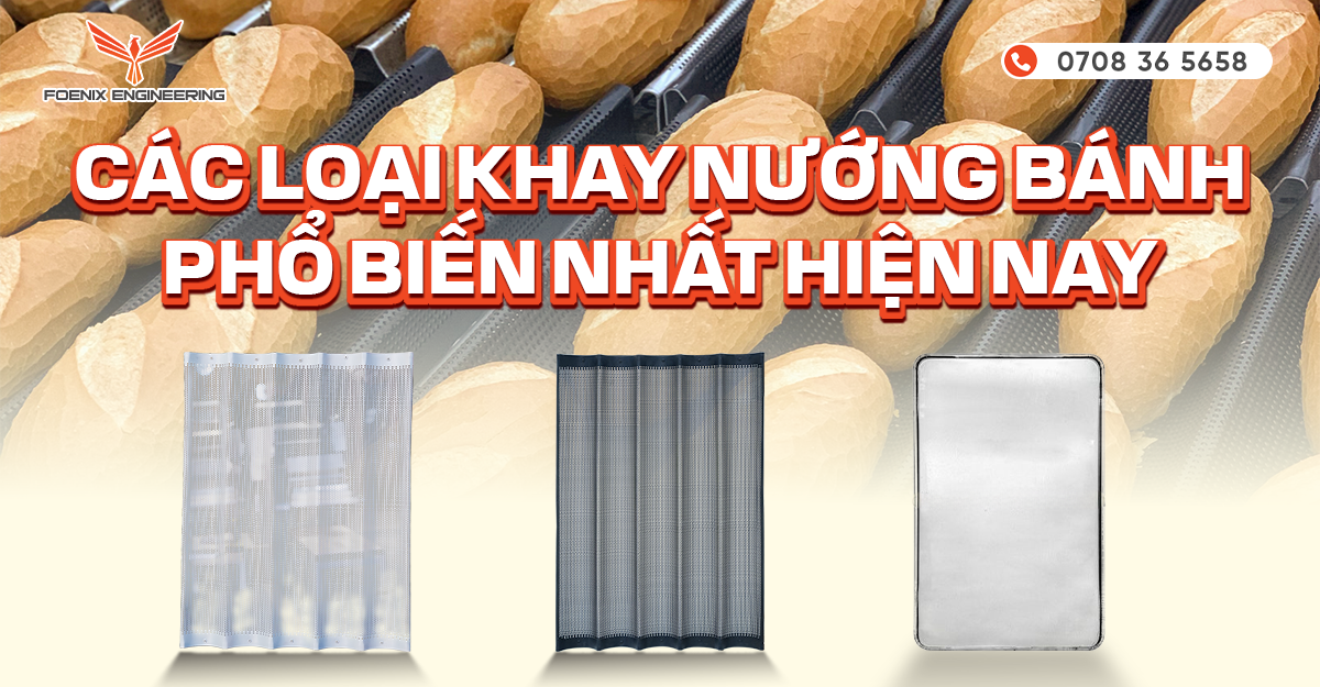 Các loại khay nướng bánh phổ biến hiện nay