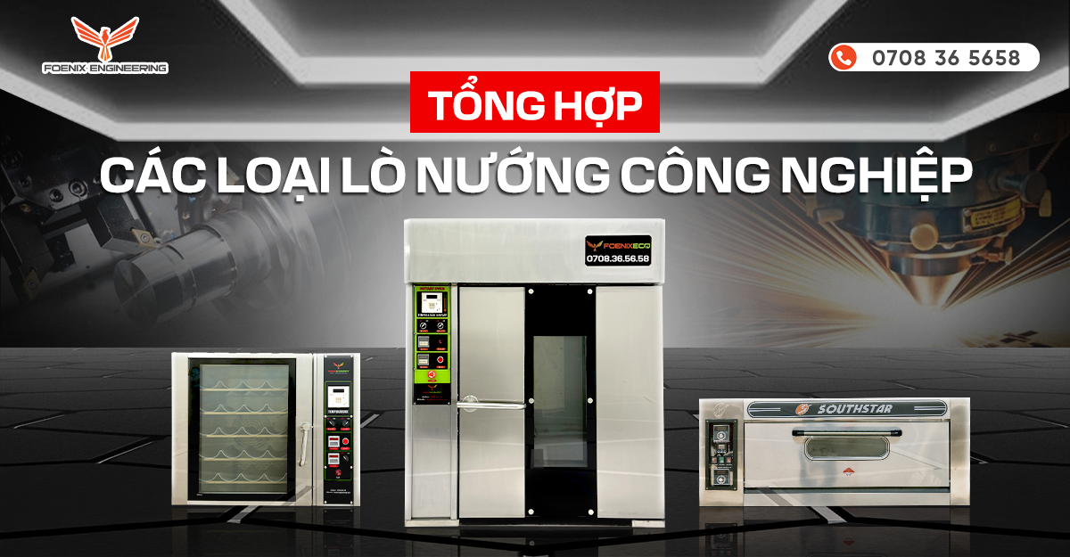 Tổng hợp các loại lò nướng công nghiệp phổ biến hiện nay