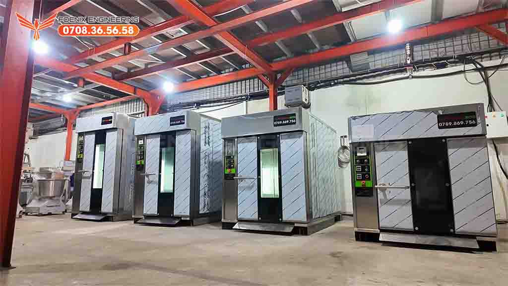 Các mẫu lò xoay nướng bánh mì Việt Nam