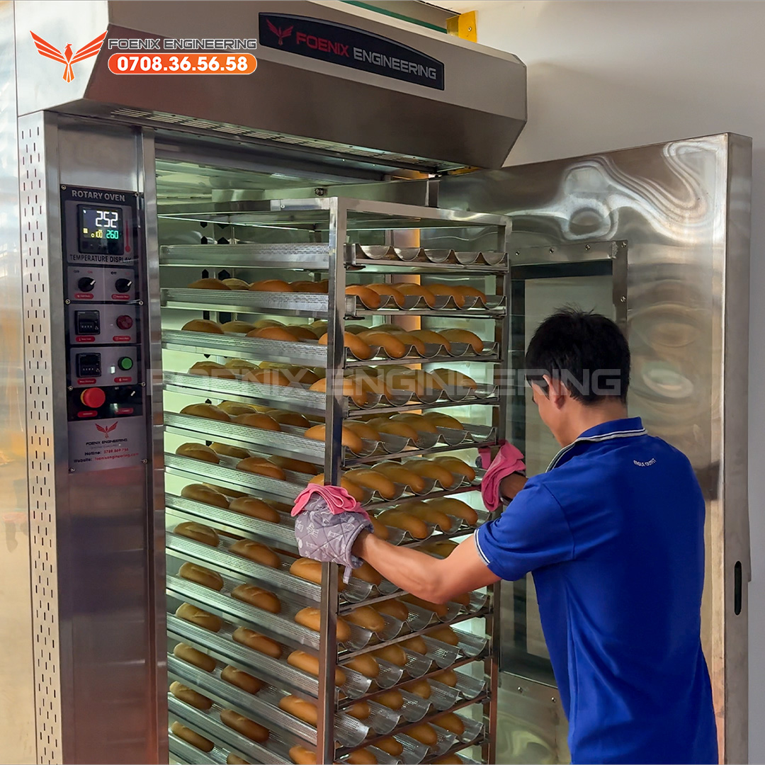 Cách khắc phục lỗi lò xoay 16 khay