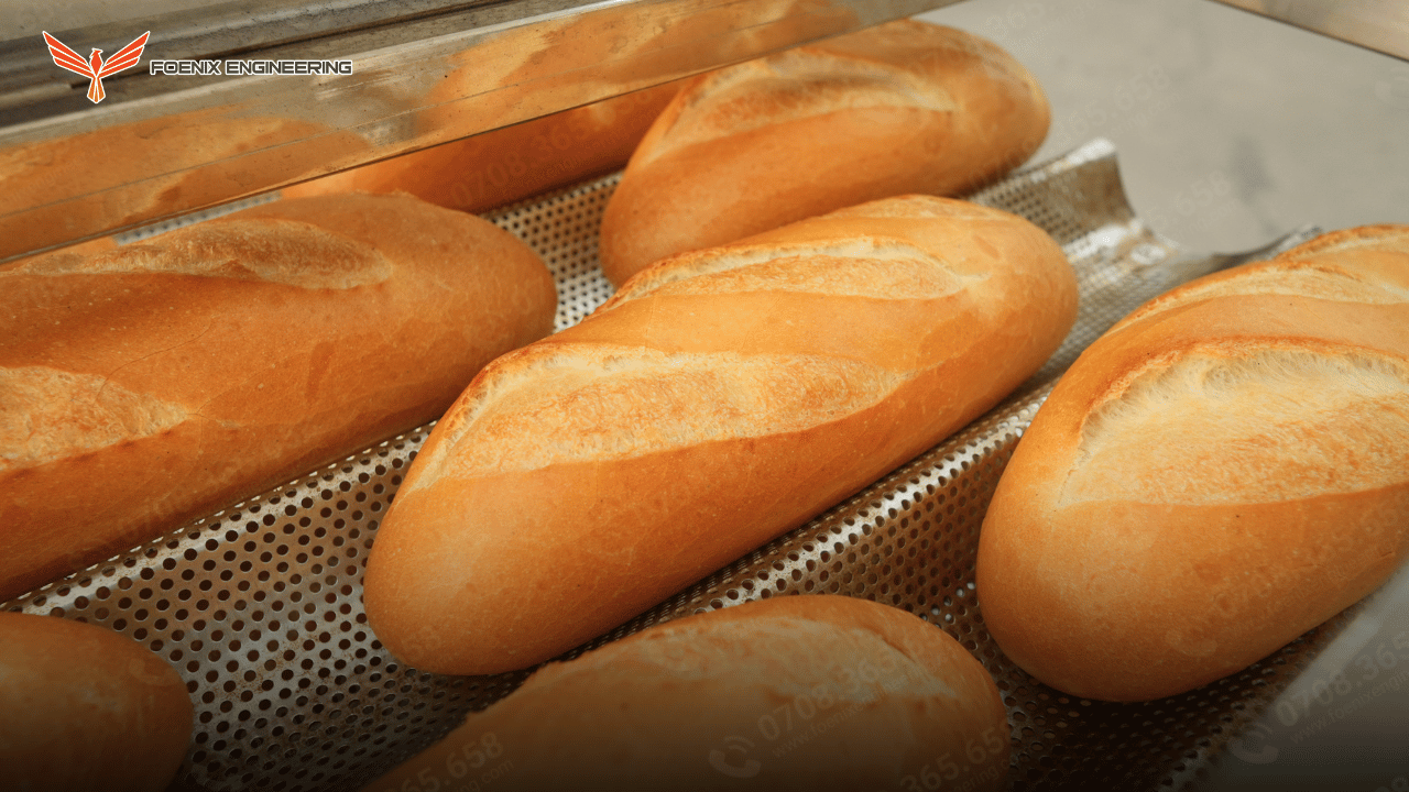 Lò xoay chuẩn 3B có hơi nước ổn định