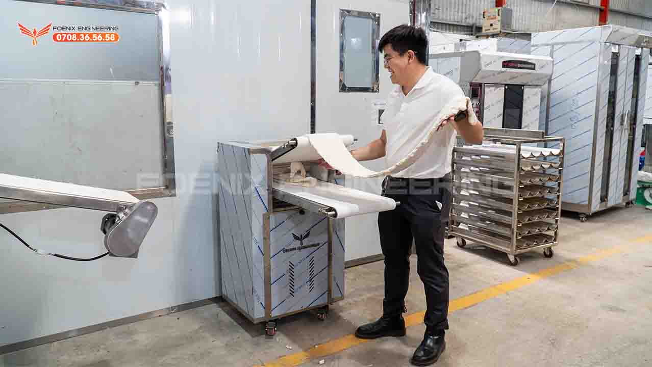 Cán bột làm bánh bao màn thầu