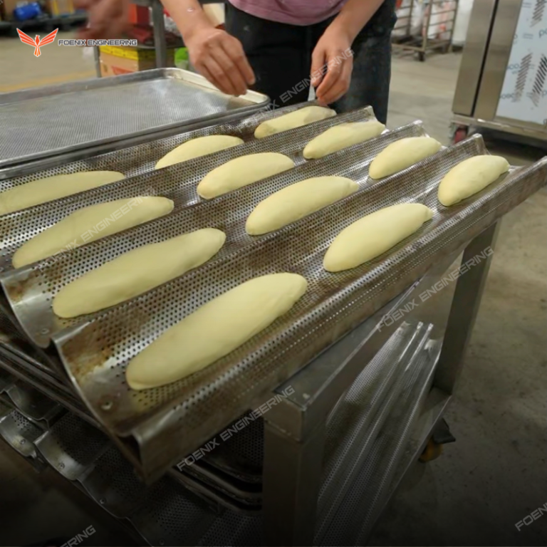 Cấp đông bánh mì sau vê tạo hình