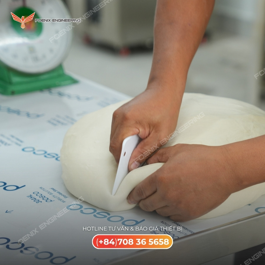 Máy chia bột bánh mì đông 