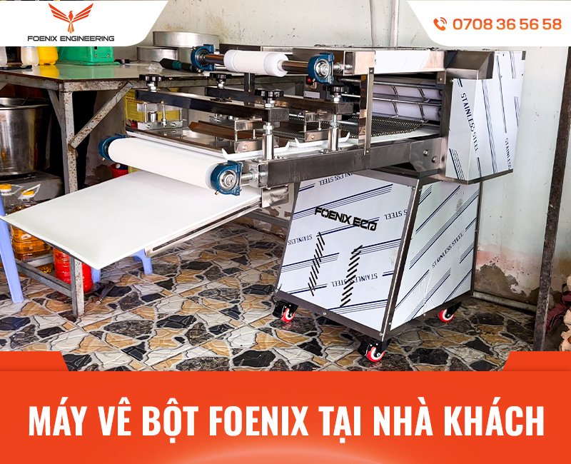 Chương trình đổi máy vê bột cũ lấy máy vê bột mới