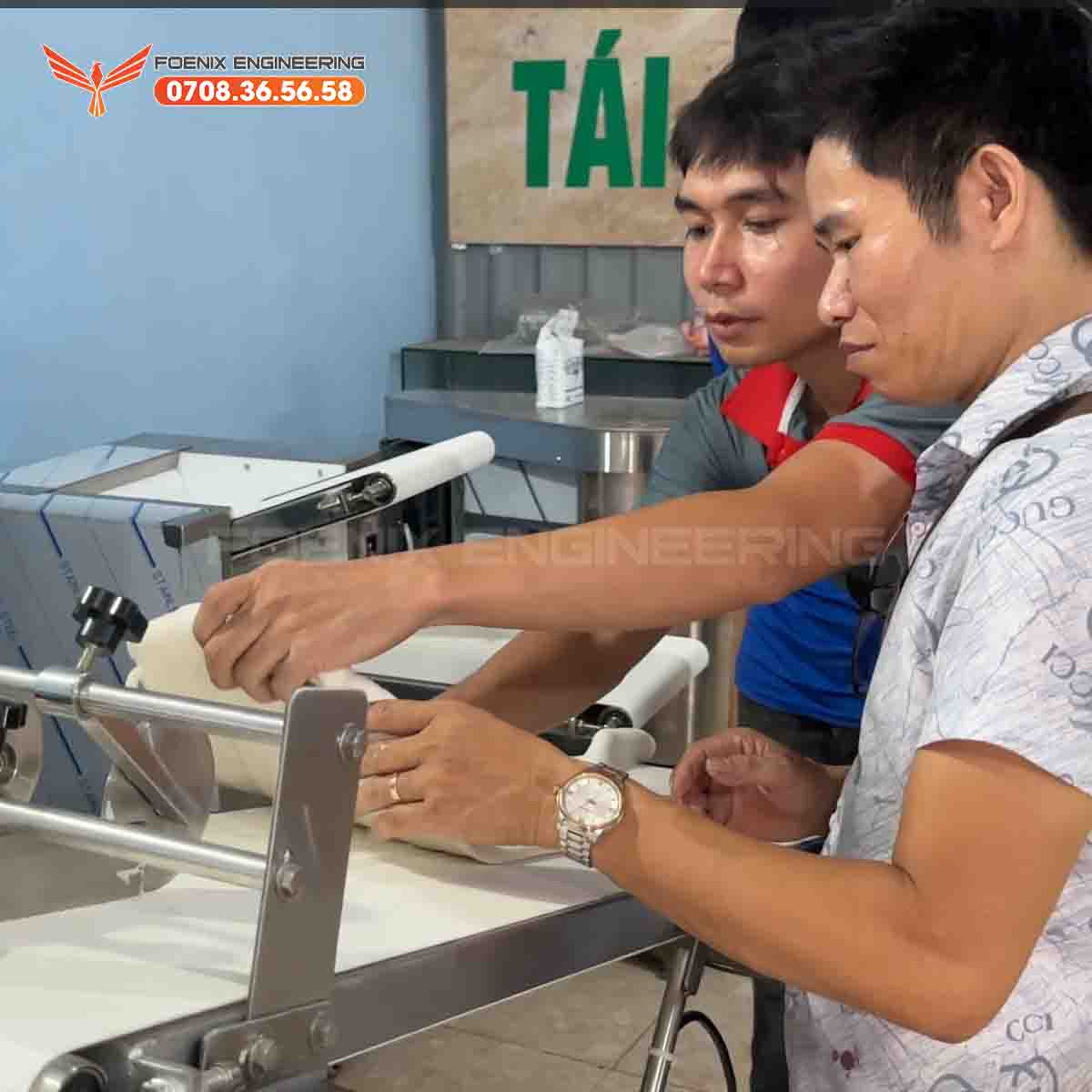 Chuyển giao công nghệ sau lắp đặt máy làm bánh màn thầu