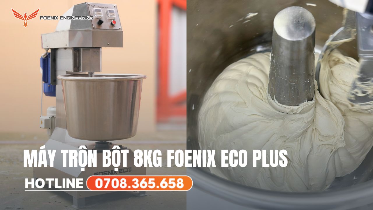 Cối trộn bột 8kg Foenix Eco Plus