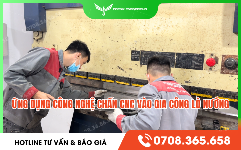 Gia công lò nướng bánh mì chất lượng