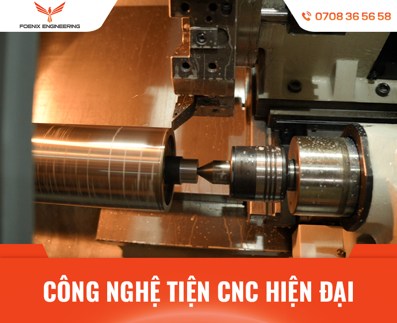 Công nghệ tiện CNC hiện đại
