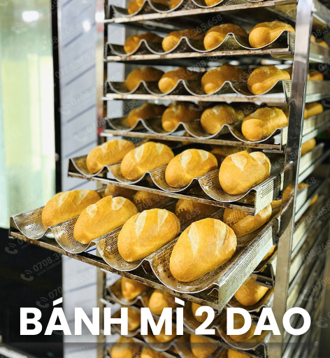 công thức bánh mì 2 dao