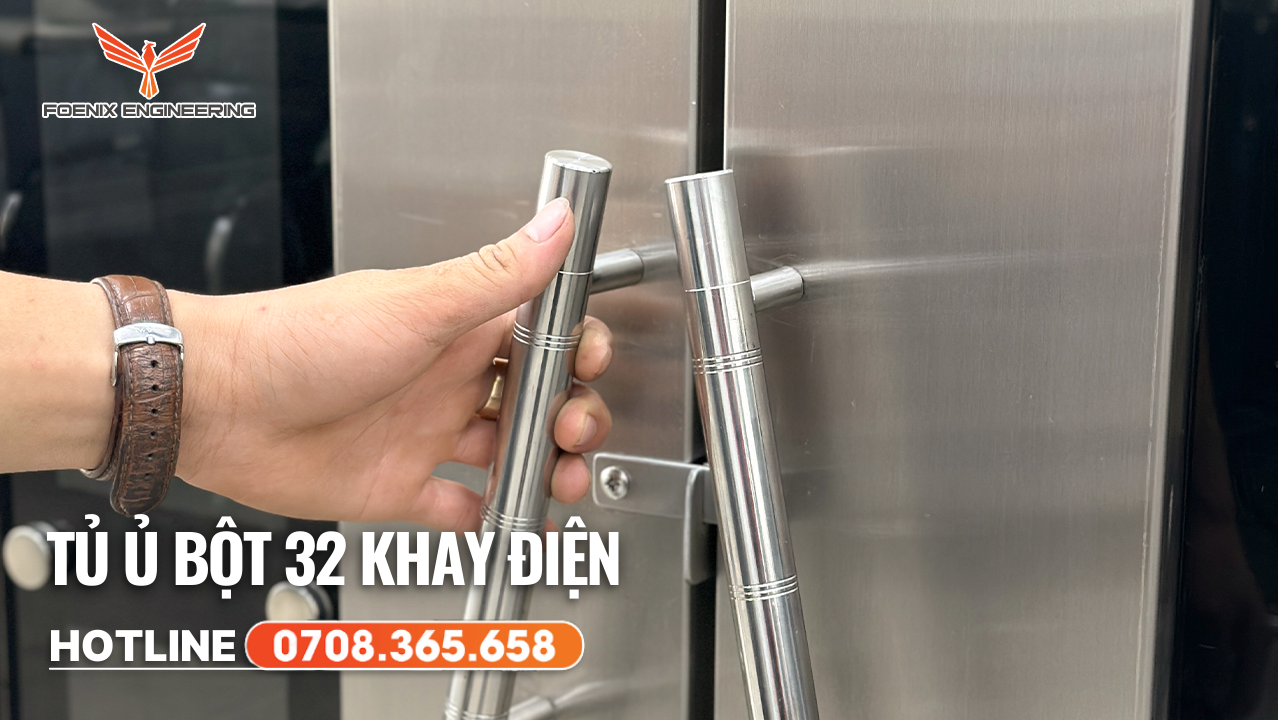 Tủ ủ bột điện thiết kế thông minh