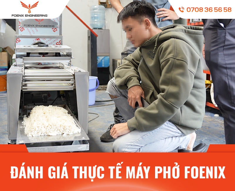 Phản hồi thực tế về máy làm phở tươi