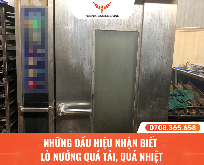 Dấu hiệu nhận biết lò nướng quá tải, quá nhiệt