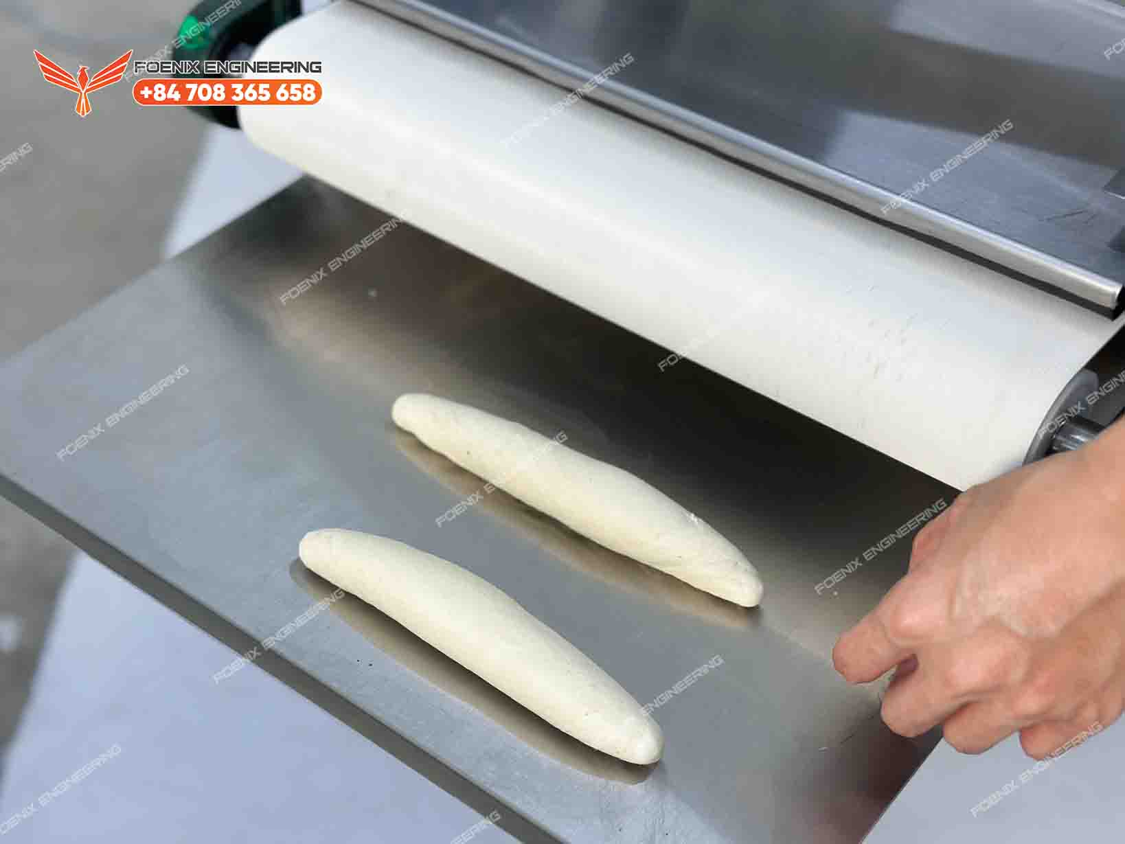 máy vê làm bánh mì