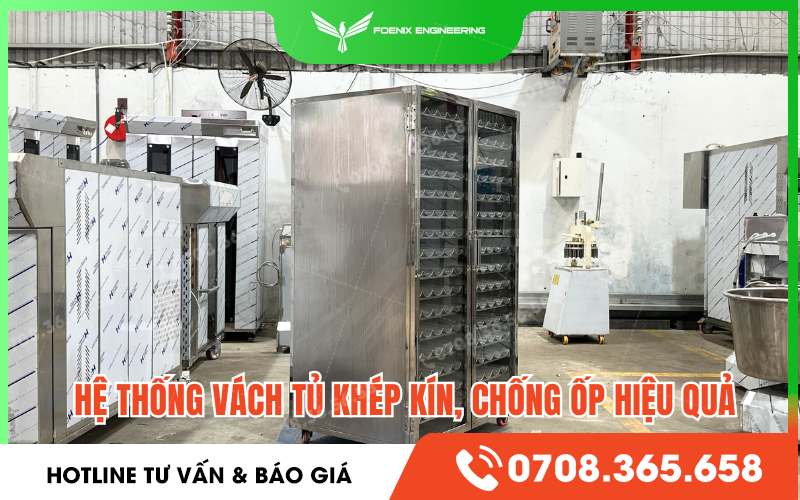 Lợi ích khi dùng tủ ủ bột 32 khay không điện