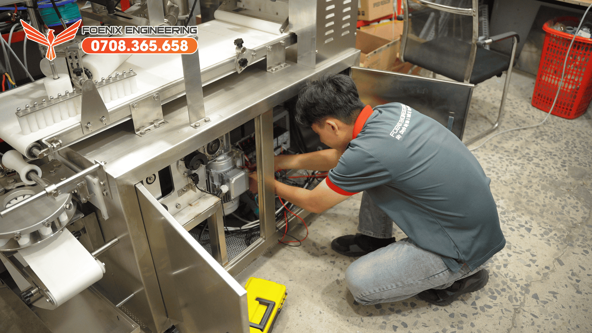 Dịch vụ hỗ trợ bào trì, lắp điện Foenix