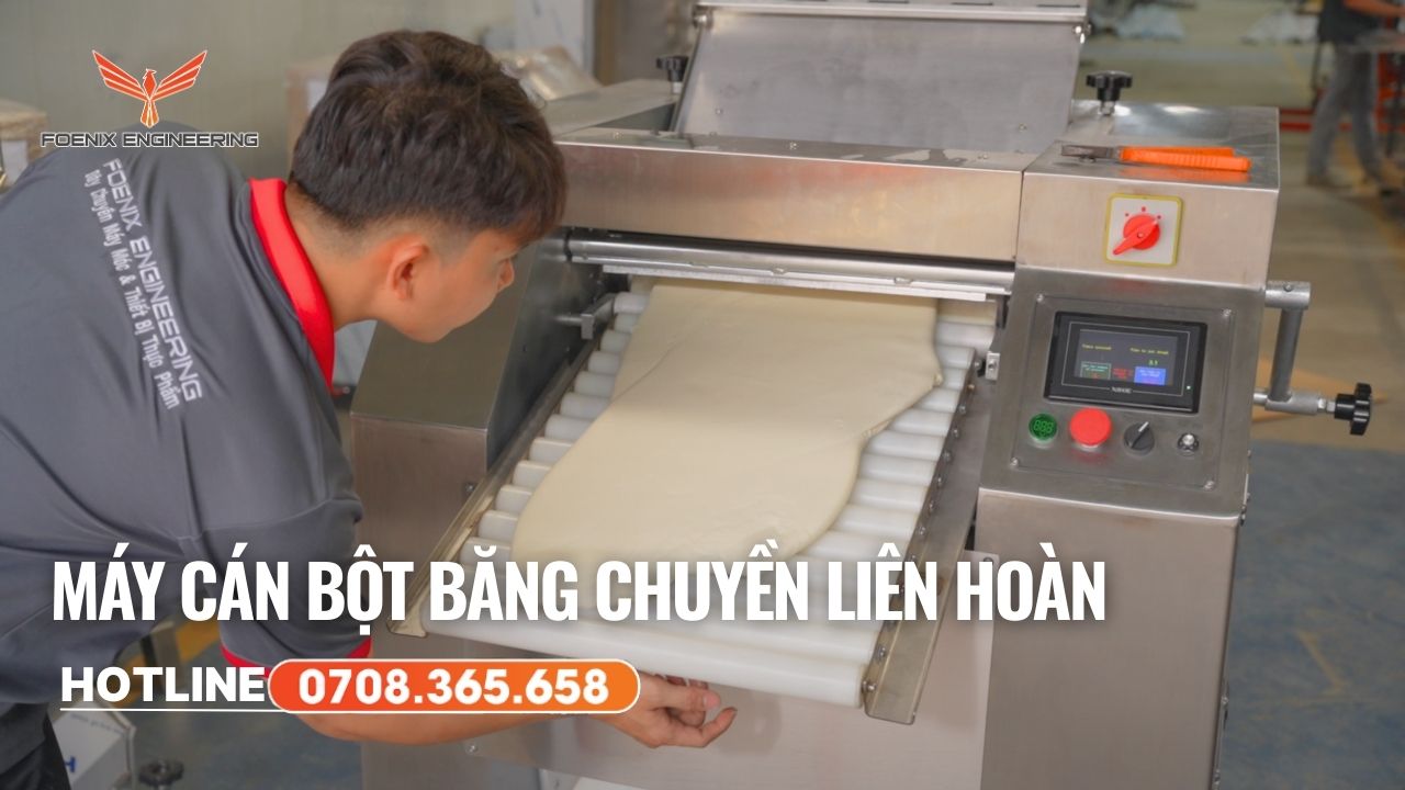 Đặc điểm nổi bật máy cán bột tự động