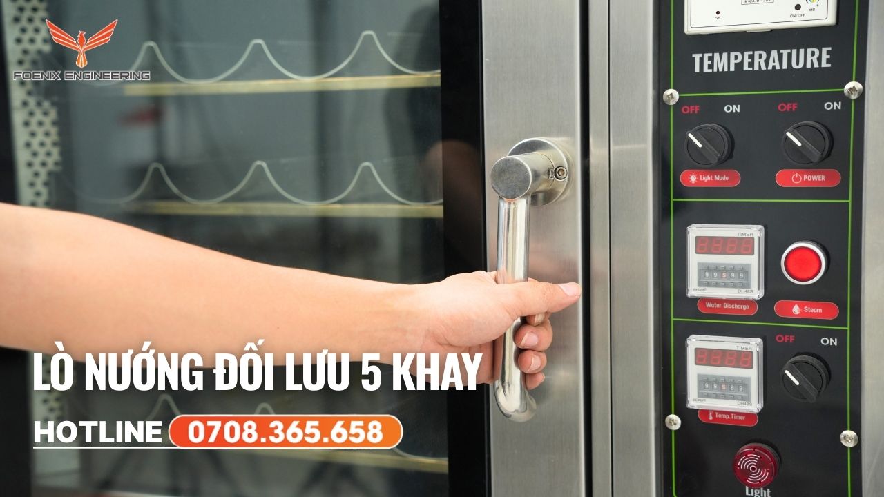 Lò nướng đối lưu thiết kế thông minh