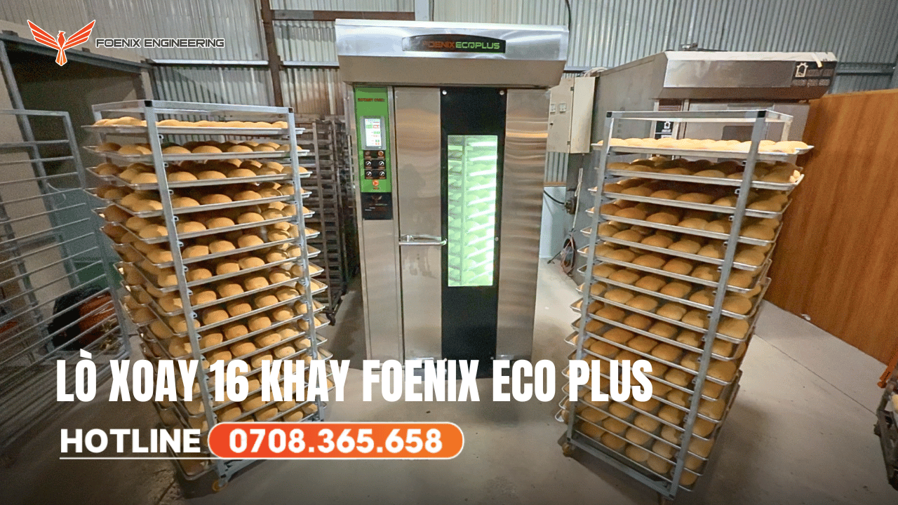 Đối tượng sử dụng lò nướng bánh mì 16 khay Foenix Eco Plus
