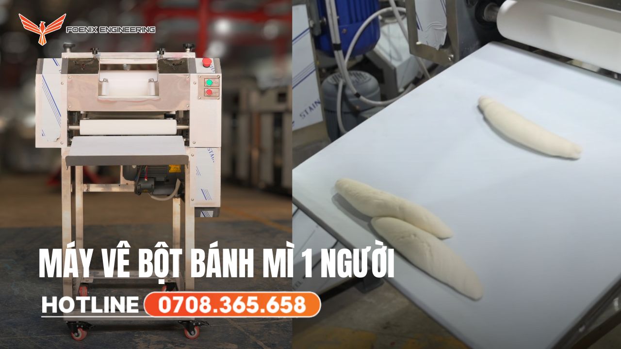 Đối tượng sử dụng máy vê bột bánh mì 1 người