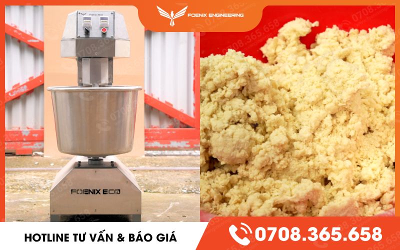 động cơ máy trộn bột mì