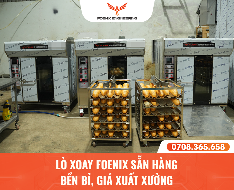 Đơn vị cung cấp lò nướng bánh mì sẵn kho giá tốt