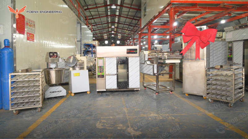 Thương hiệu thiết bị máy làm bánh mì nổi tiếng Việt Nam