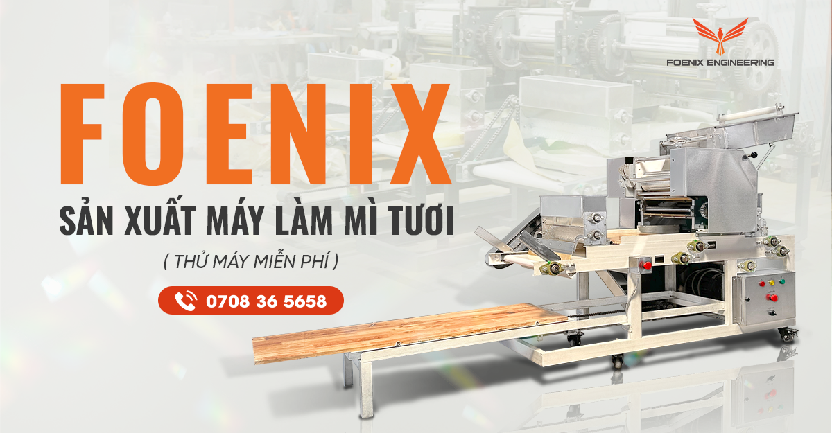 Cập nhật tình hình gia công máy làm mì