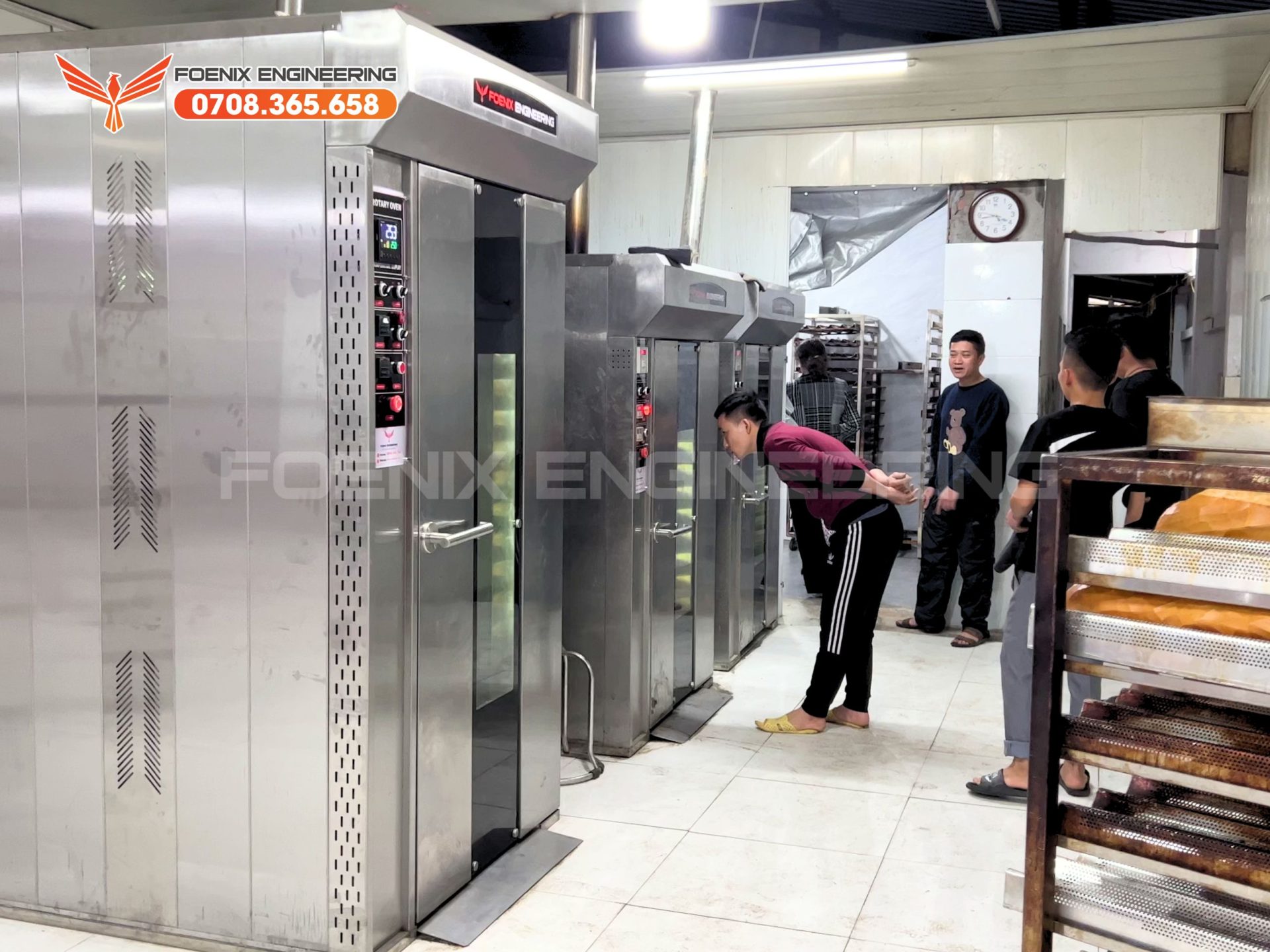xin giấy ATVSTP cho lò bánh mì