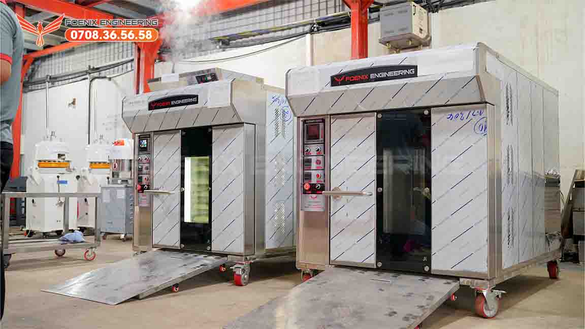 Giá lò xoay chuẩn 3B dung tích 6 khay