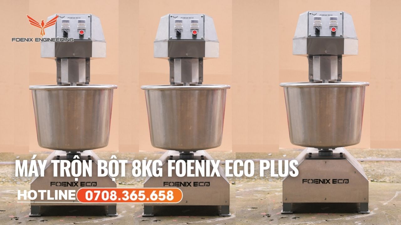 Giới thiệu máy trộn bột làm bánh 8kg