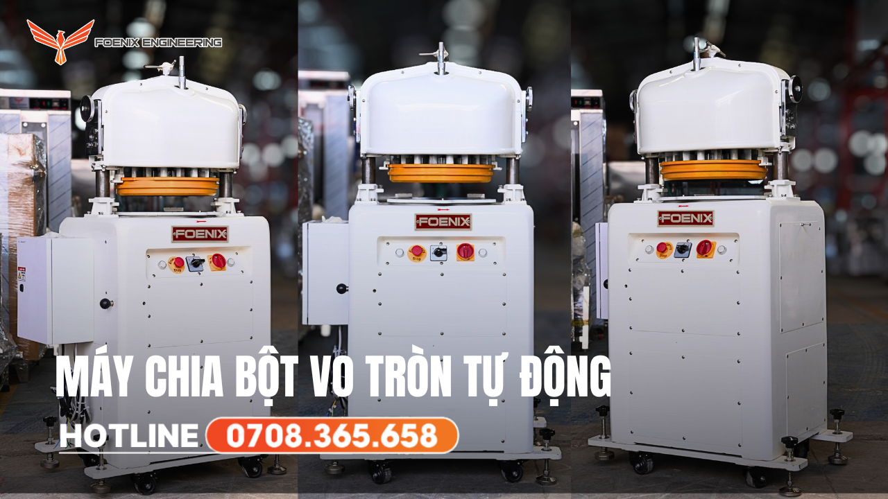 Giới thiệu máy chia bột vo tròn tự động