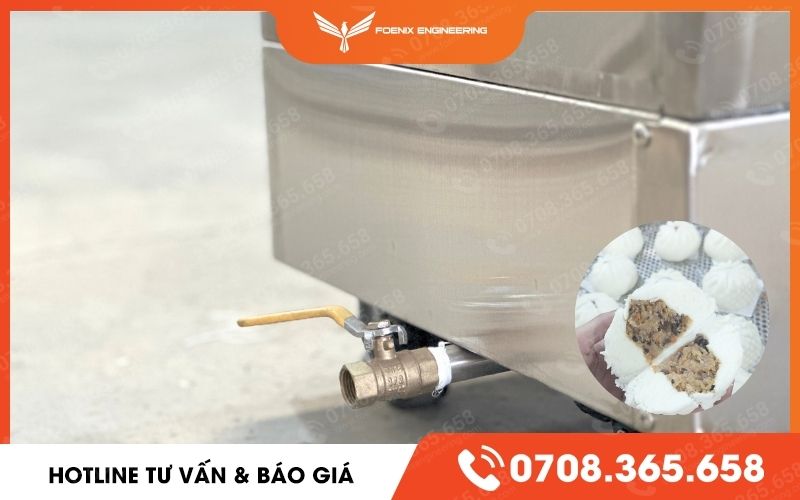 công nghệ tản nhiệt đều hấp bánh bao