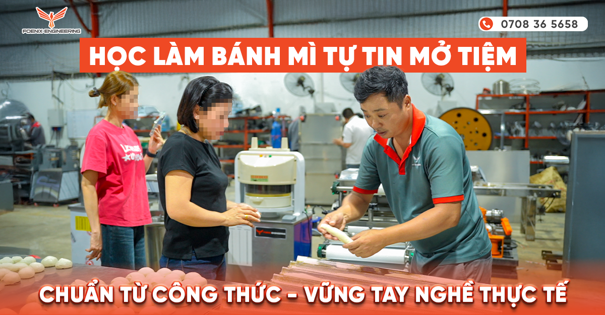 Học làm bánh để kinh doanh cho người mới bắt