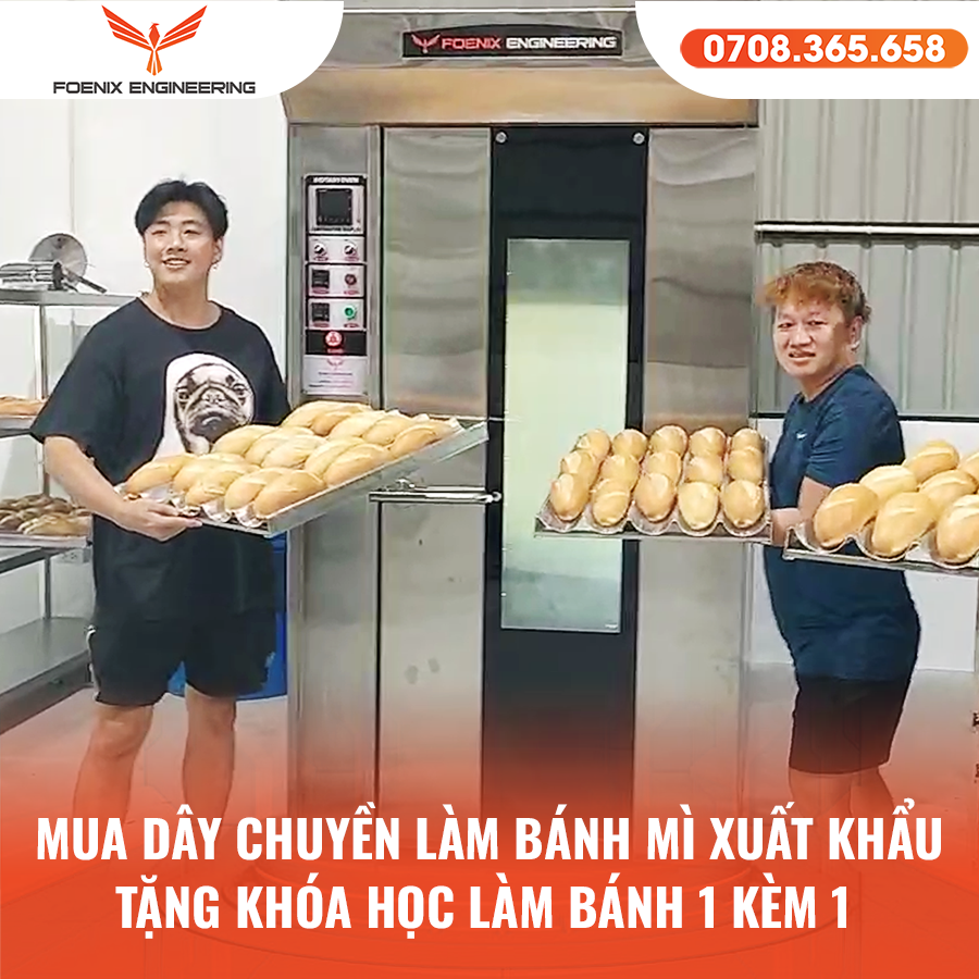 Tại sao nên mua thiết bị làm bánh mì tại Việt Nam?