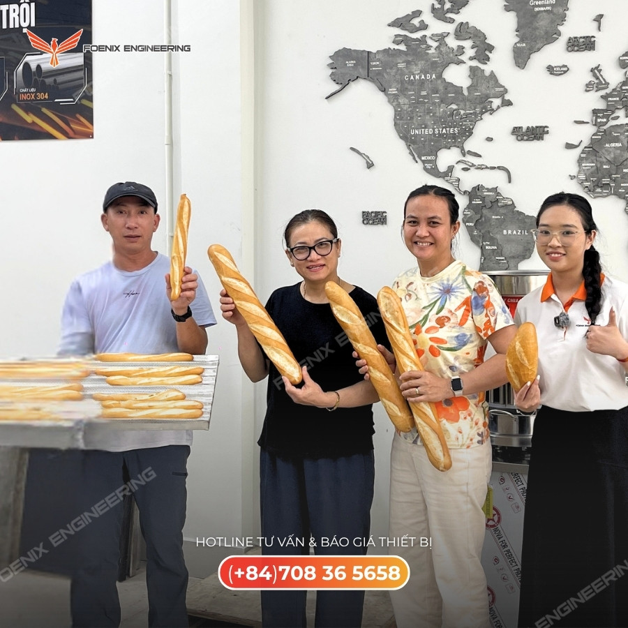 học làm bánh mì