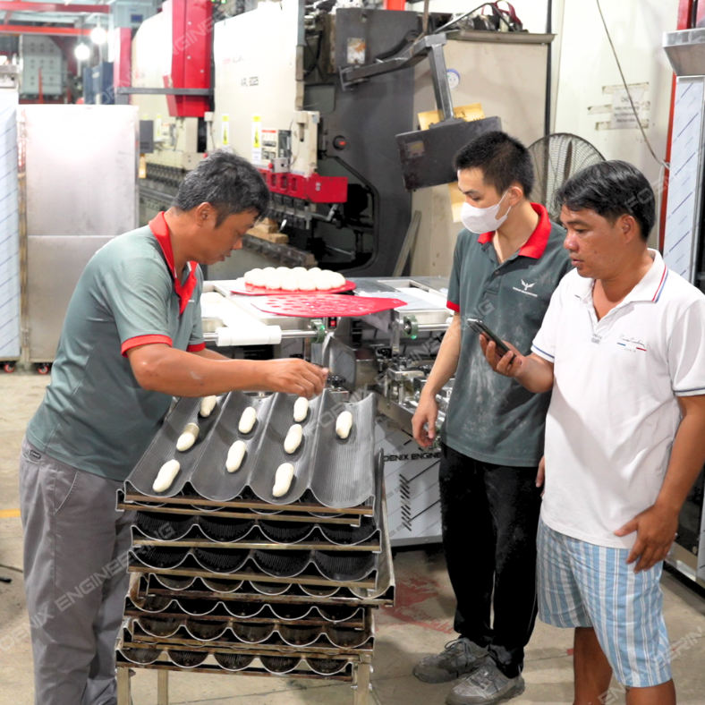 quy trình làm bánh mì việt nam